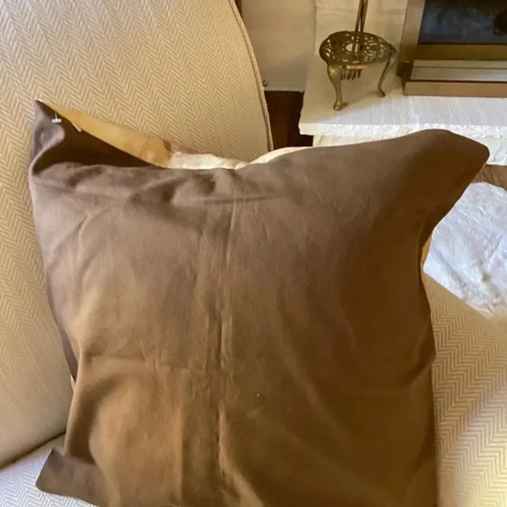 Pottery Barn Fall Pumpkin  Pheasant Print Pillow Cover